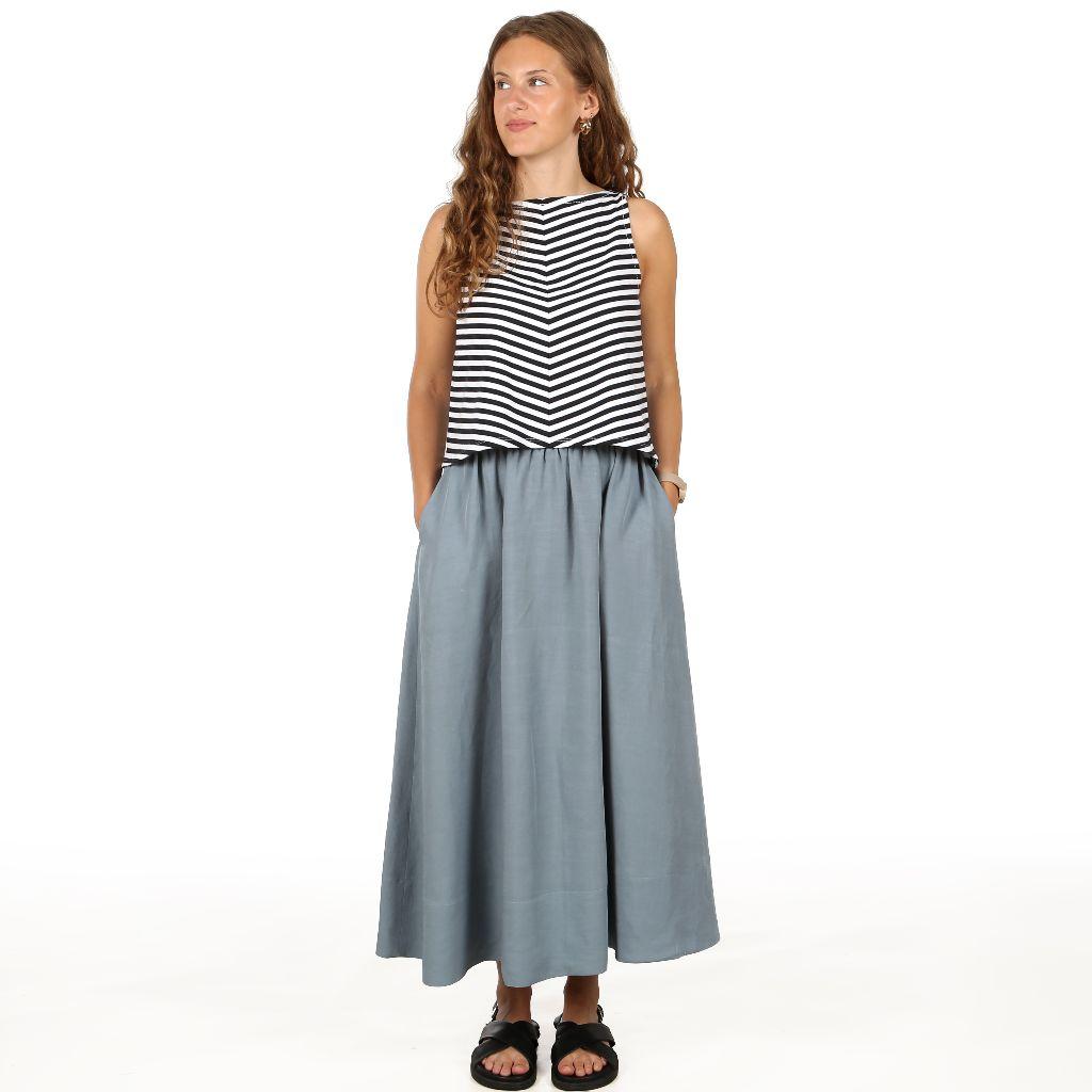 Papierschnittmuster Jerseykleid Frau Mara XS-XXL